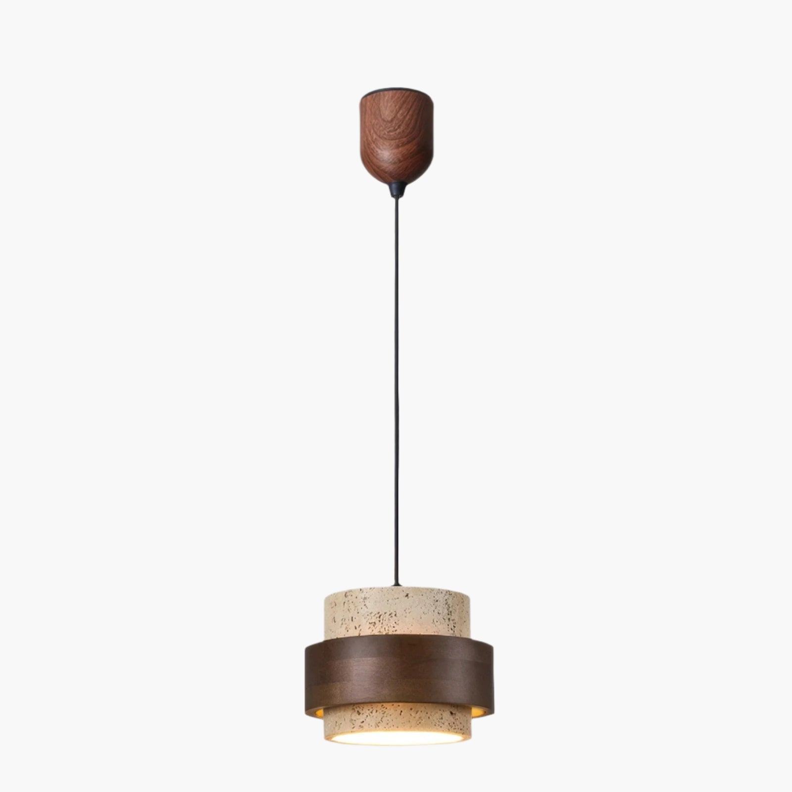 Opstijgende Retro Steen Wabi-Sabi Hanglamp