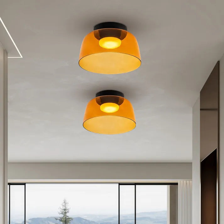 Noordse Designer Creatieve Persoonlijkheid Middeleeuwse Glas Plafondlamp