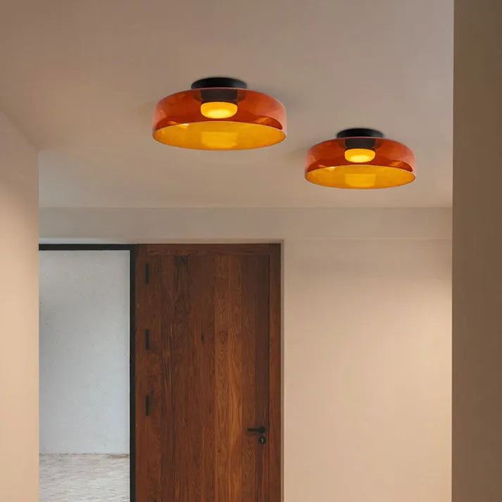 Noordse Designer Creatieve Persoonlijkheid Middeleeuwse Glas Plafondlamp