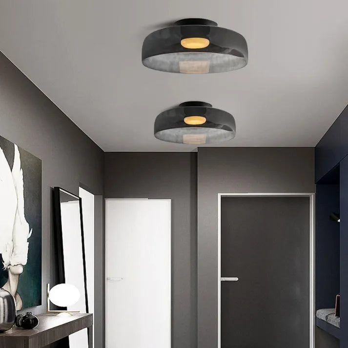 Noordse Designer Creatieve Persoonlijkheid Middeleeuwse Glas Plafondlamp