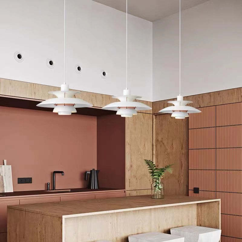 Morandi Moderne LED-Hanglamp met Kap