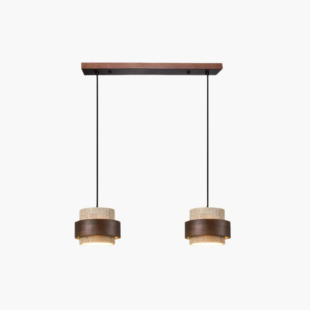 Opstijgende Retro Steen Wabi-Sabi Hanglamp
