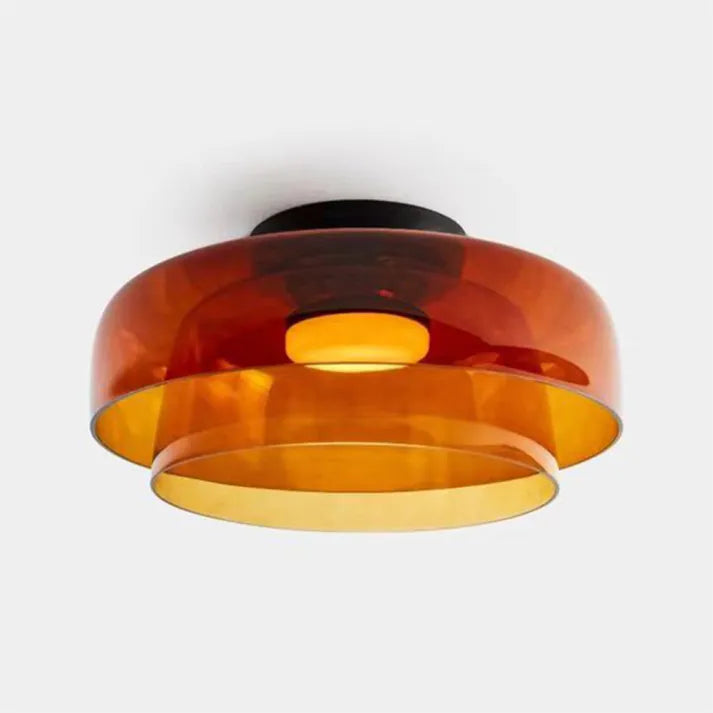 Noordse Designer Creatieve Persoonlijkheid Middeleeuwse Glas Plafondlamp