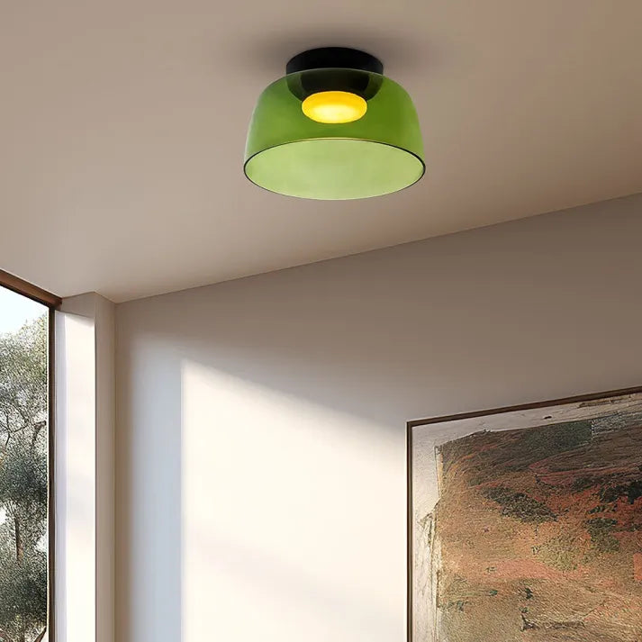 Noordse Designer Creatieve Persoonlijkheid Middeleeuwse Glas Plafondlamp