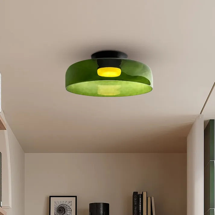 Noordse Designer Creatieve Persoonlijkheid Middeleeuwse Glas Plafondlamp