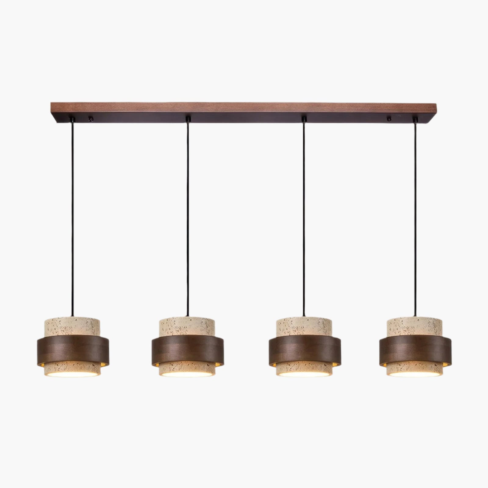 Opstijgende Retro Steen Wabi-Sabi Hanglamp
