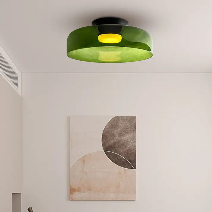 Noordse Designer Creatieve Persoonlijkheid Middeleeuwse Glas Plafondlamp