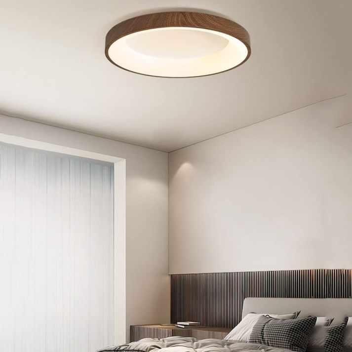 Plafondlamp van Natuurlijk Hout