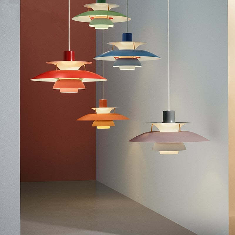 Morandi Moderne LED-Hanglamp met Kap