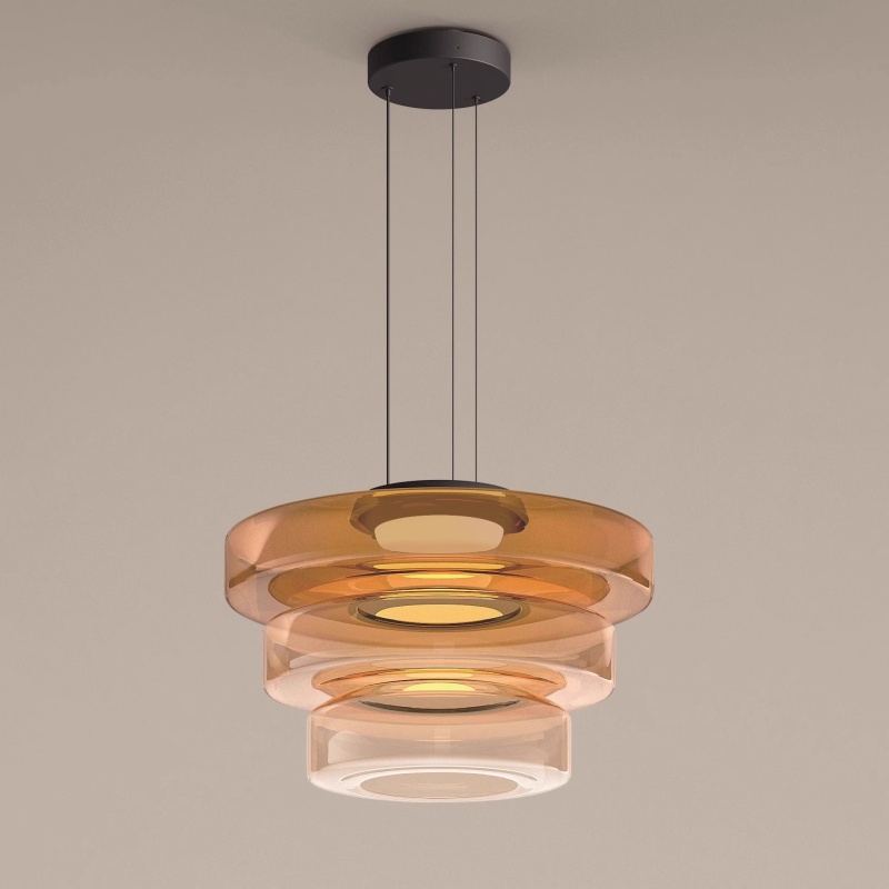 Glazen Hanglampen in Bauhaus-stijl