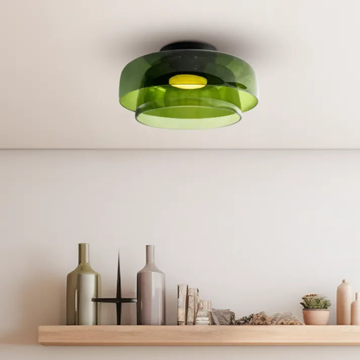 Noordse Designer Creatieve Persoonlijkheid Middeleeuwse Glas Plafondlamp