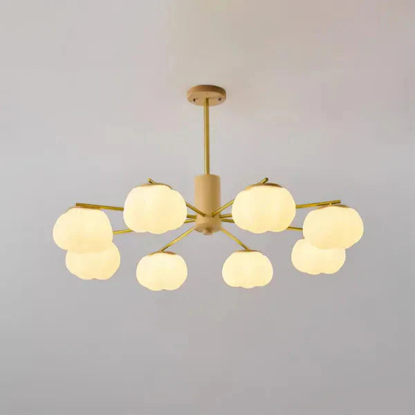 Creatieve houten katoenbollen woonkamer kroonluchter
