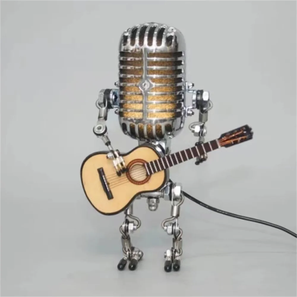 Gitaarlamp - Robotlamp met Gitaar
