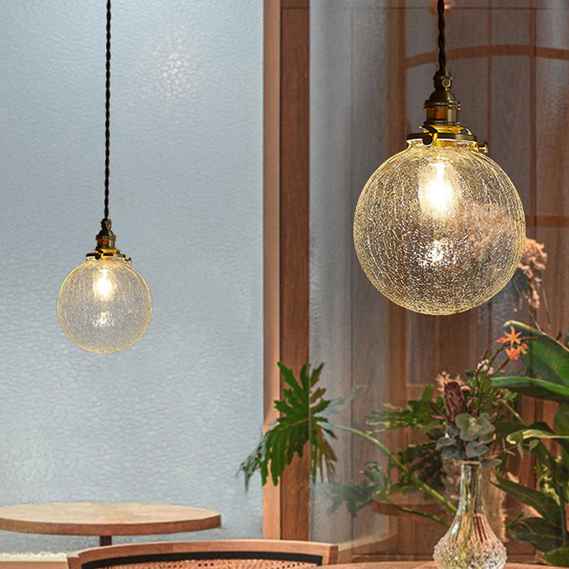 Kristallen Glas Hanglamp