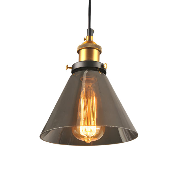 Antieke Glas Hanglamp | Vintage-Stijl