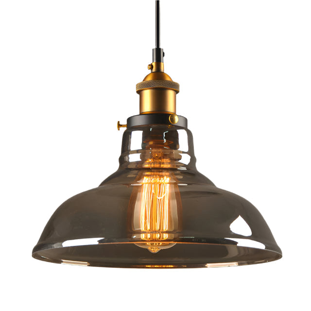 Antieke Glas Hanglamp | Vintage-Stijl