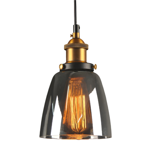 Antieke Glas Hanglamp | Vintage-Stijl