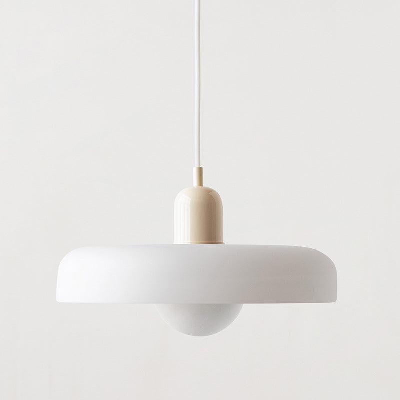Bauhaus Hanglamp Gemaakt van Gekleurd Glas