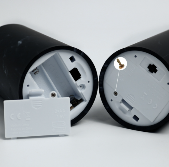 Candlylight | 3-delige Set LED Marmeren Kaarsen