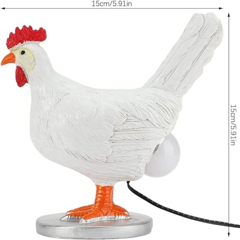 Chickenlamp - Grappige Tafellamp in de Vorm van een Kippen