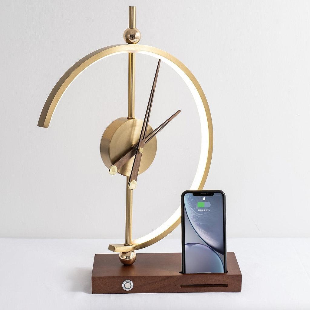 NagoyaLight | Luxe Lamp Klok met Oplader