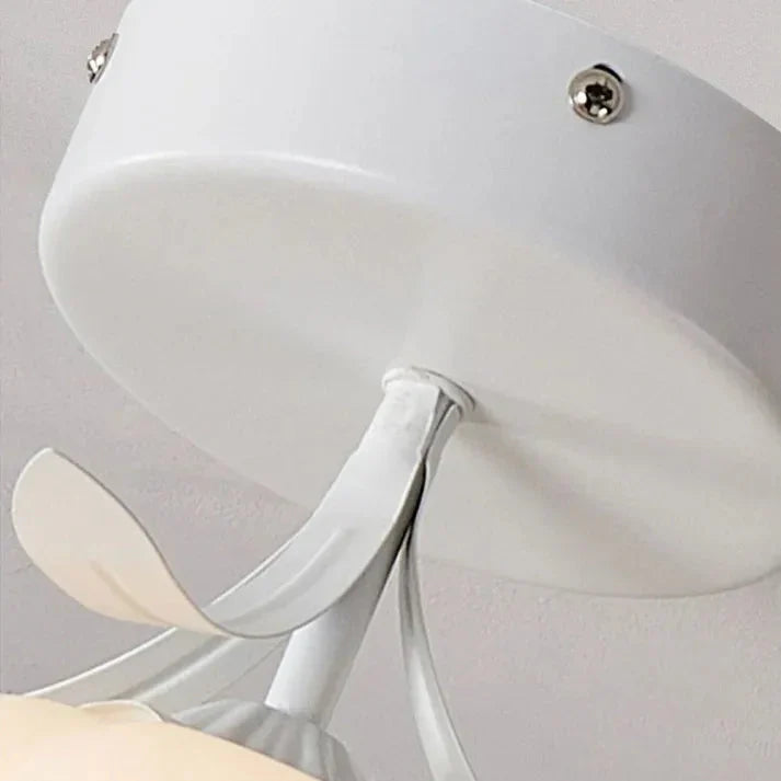 Franse Tiffany Eenvoudige Mini-Bloem Plafondlamp
