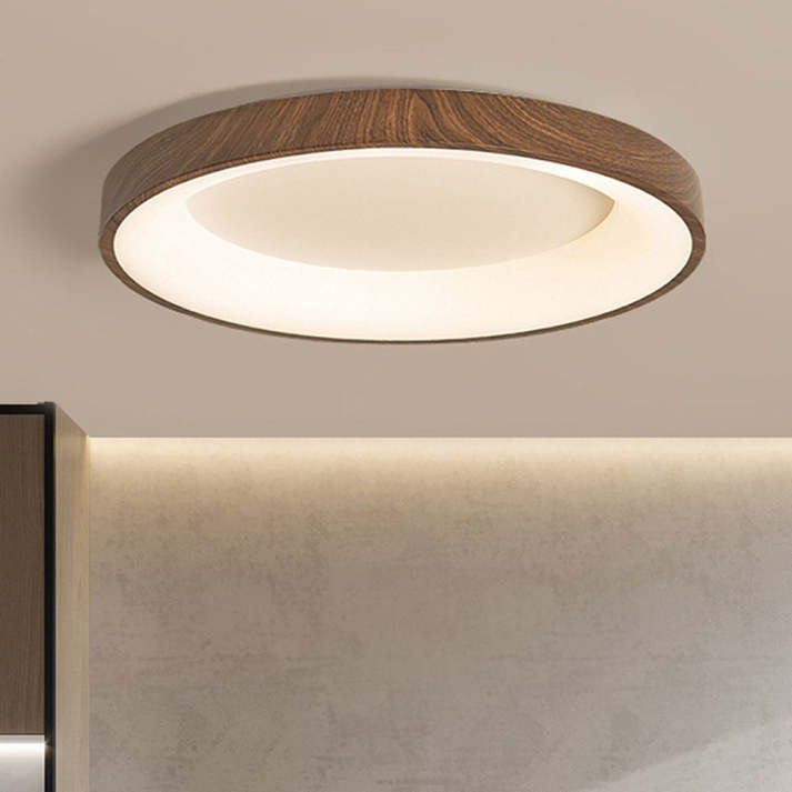 Plafondlamp van Natuurlijk Hout