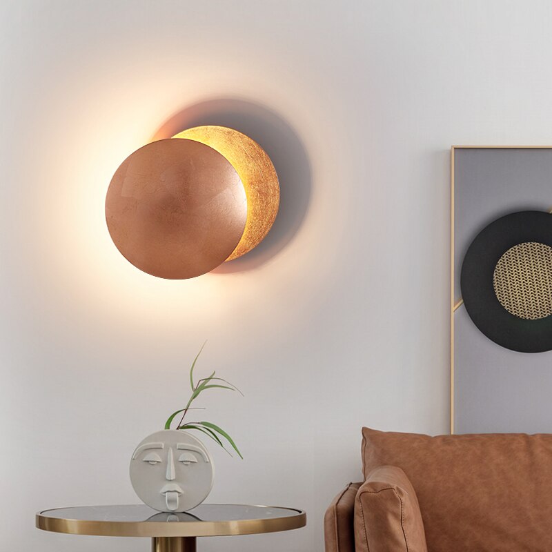 Eclipselamp - Zonsverduistering Wandlamp
