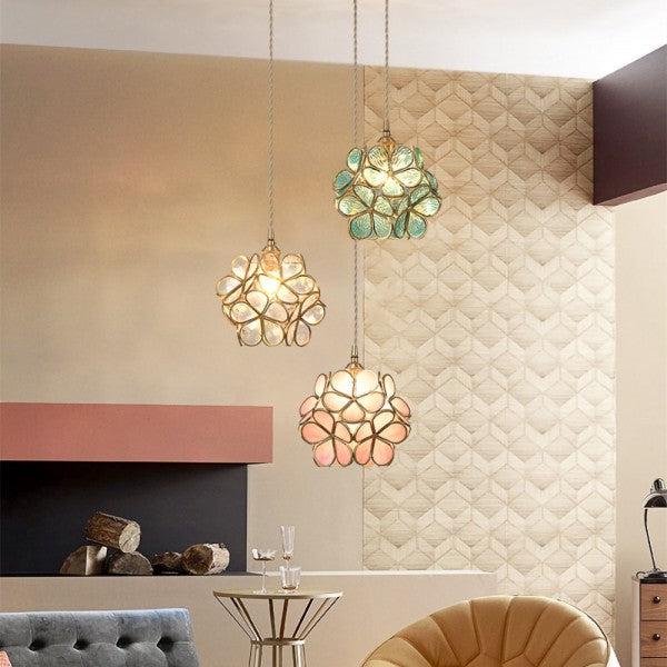 Glasbloemblad Hanglamp - Nordic Style