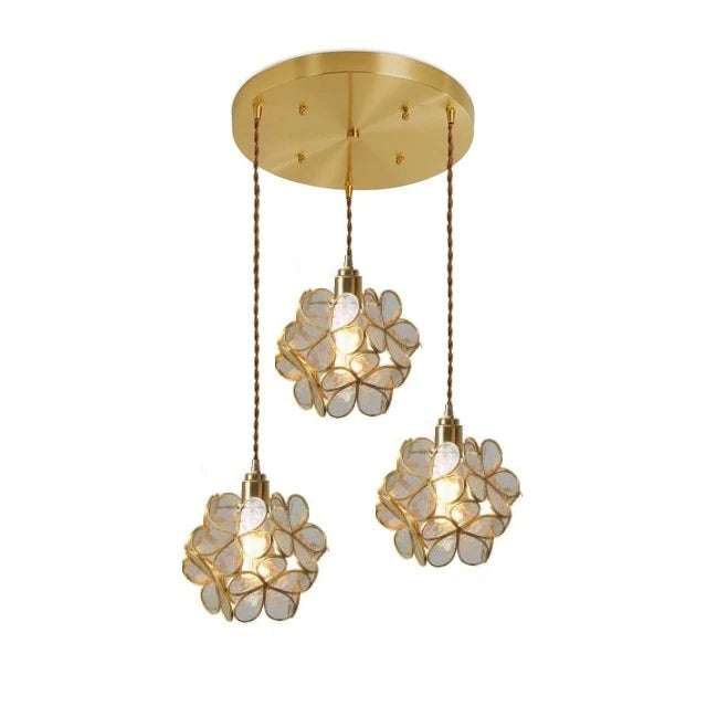 Glasbloemblad Hanglamp - Nordic Style