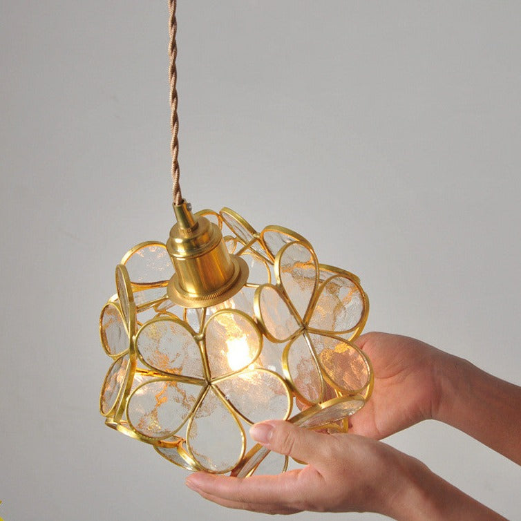 Glasbloemblad Hanglamp - Nordic Style