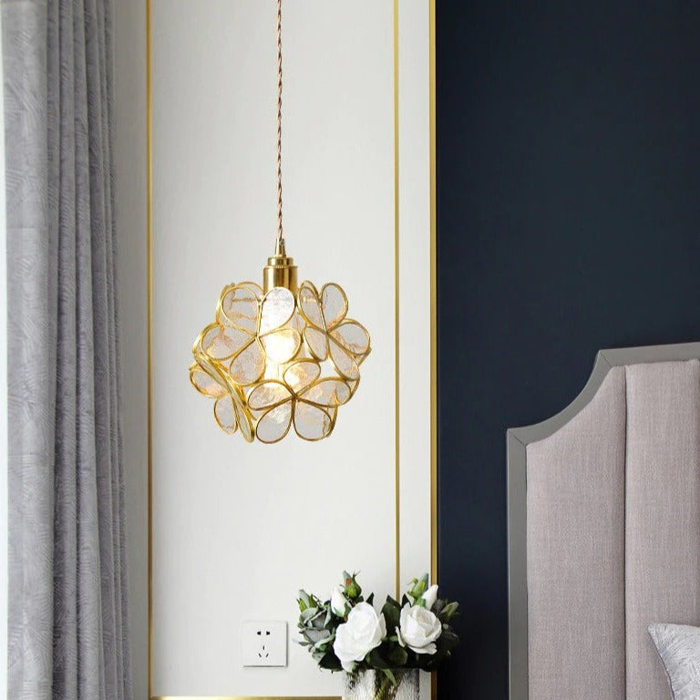 Glasbloemblad Hanglamp - Nordic Style