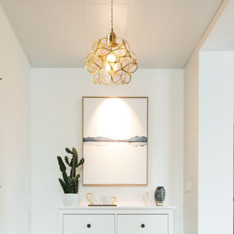 Glasbloemblad Hanglamp - Nordic Style