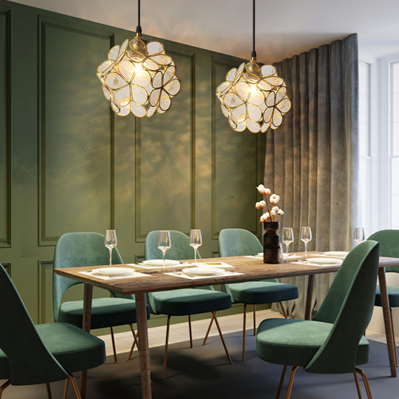 Glasbloemblad Hanglamp - Nordic Style