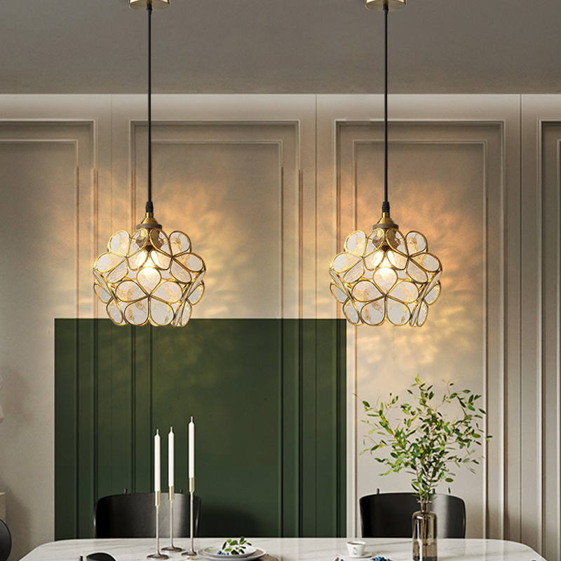 Glasbloemblad Hanglamp - Nordic Style