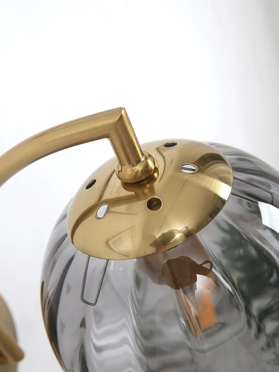 Glaslamp - LED-Wandlamp