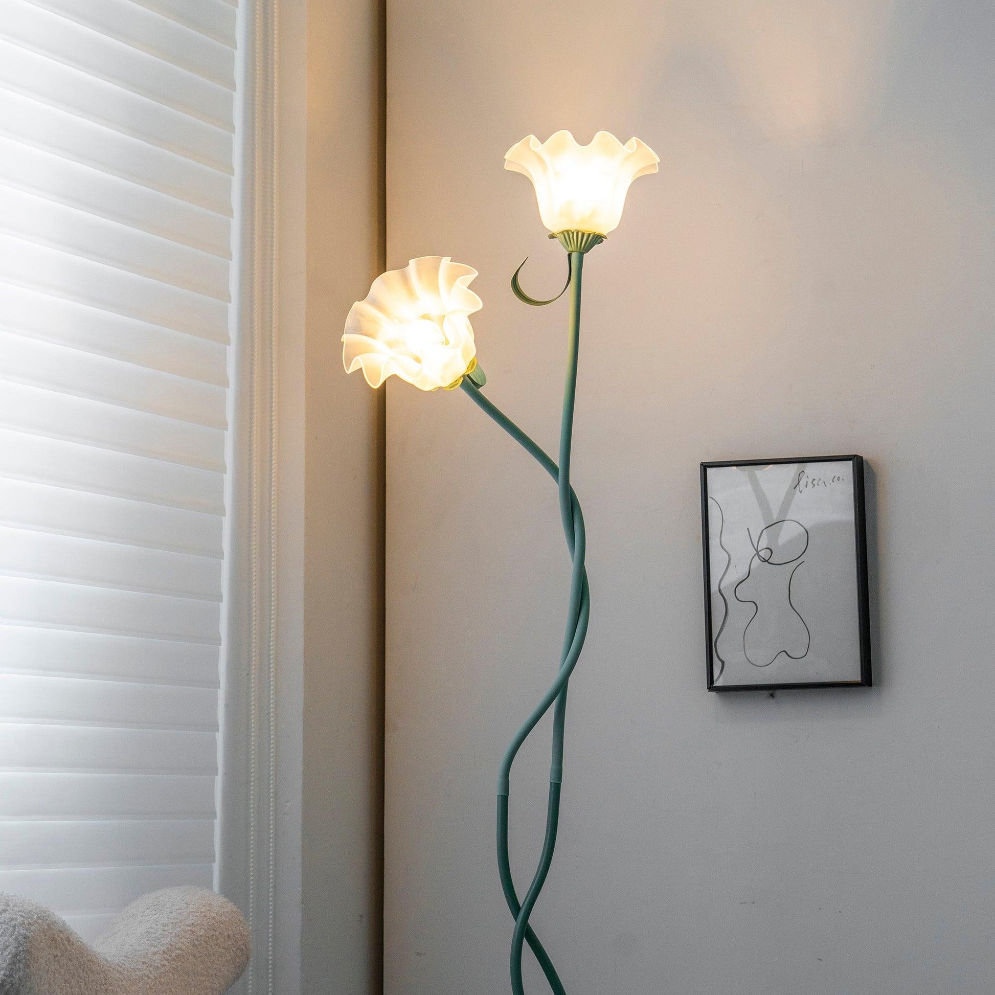 Calla Flowers Vloerlamp