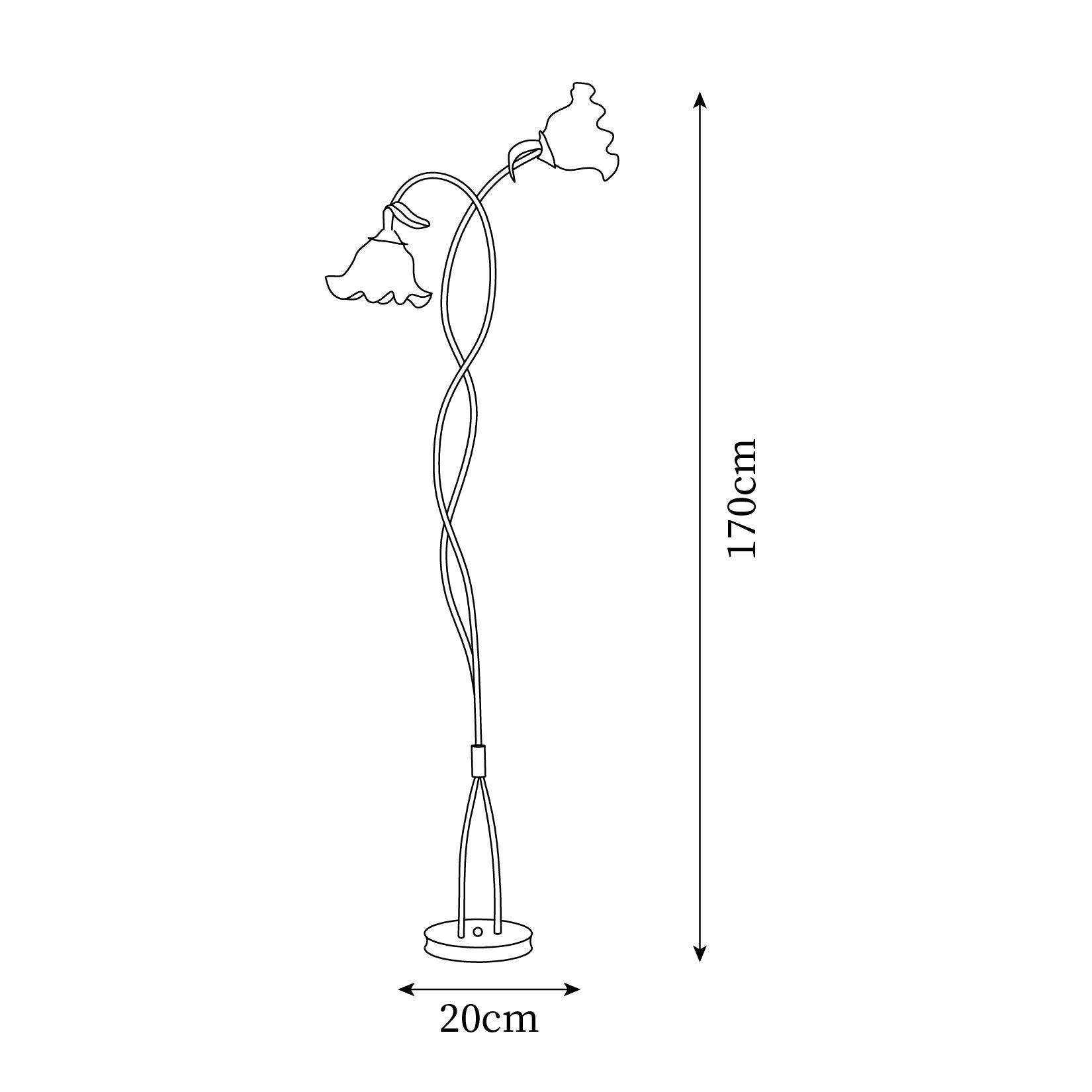 Calla Flowers Vloerlamp