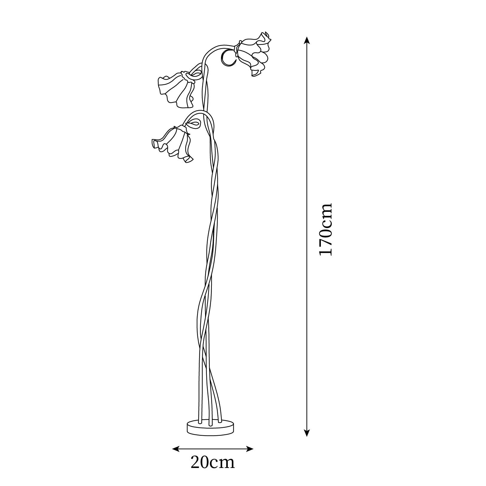 Calla Flowers Vloerlamp
