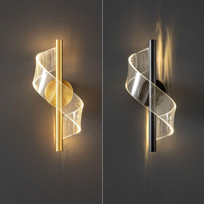 Glasspilar - Luxe wandlamp met glazen kandelaar