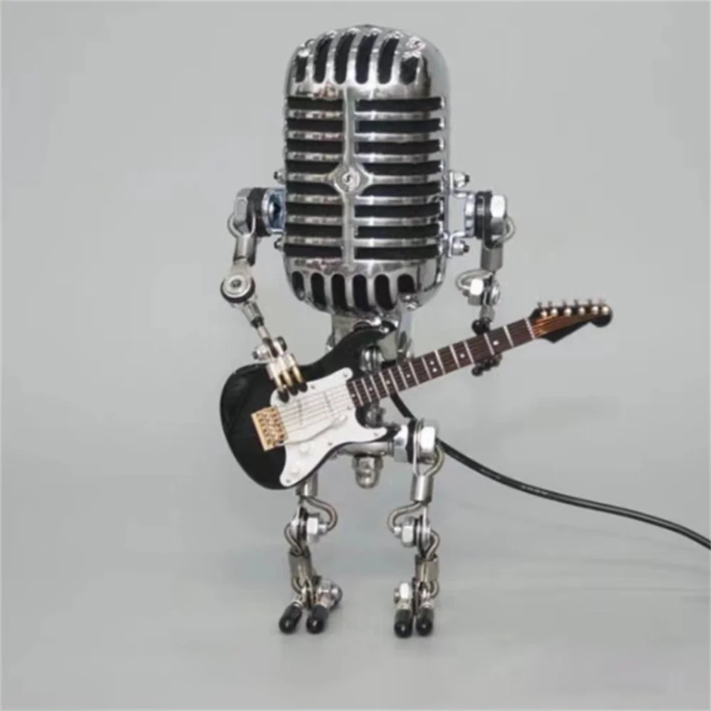 Gitaarlamp - Robotlamp met Gitaar
