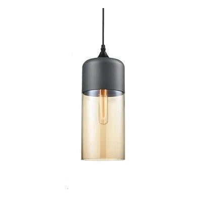 Jevaglo | Luxe Hanglamp van Glas en Hout