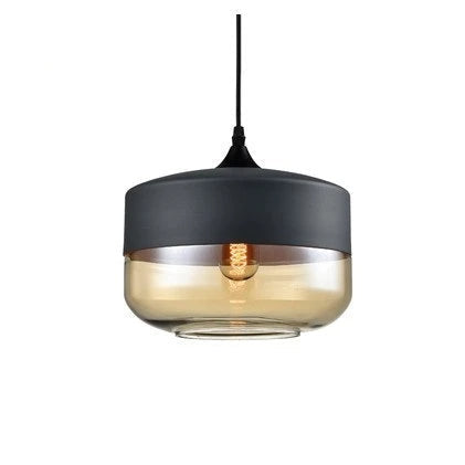 Jevaglo | Luxe Hanglamp van Glas en Hout