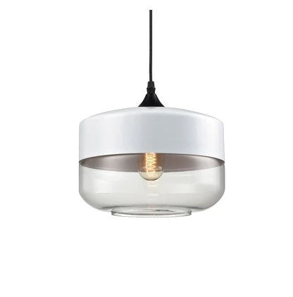 Jevaglo | Luxe Hanglamp van Glas en Hout
