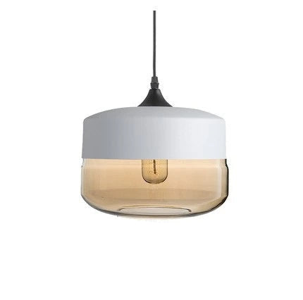Jevaglo | Luxe Hanglamp van Glas en Hout