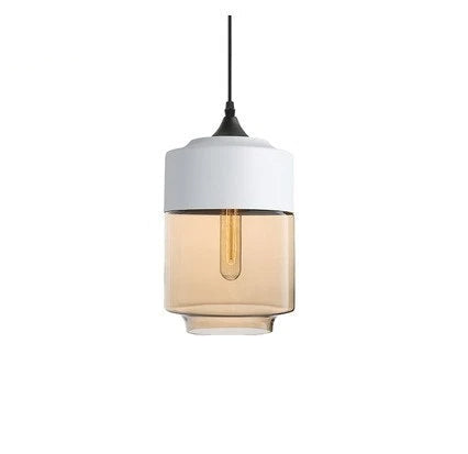 Jevaglo | Luxe Hanglamp van Glas en Hout