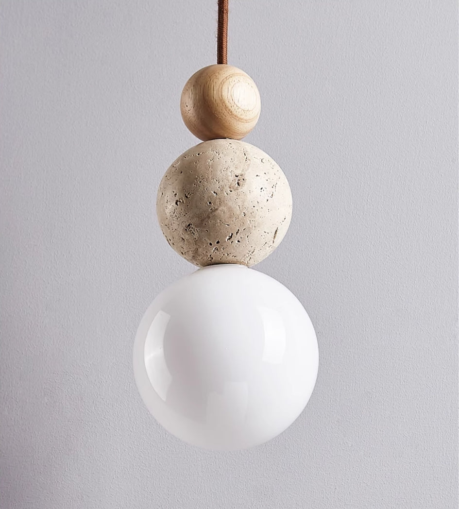 Moderne Eenvoudige Stijl Travertijn Hanglamp