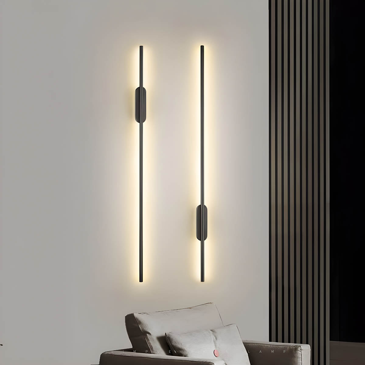 Lance | Lange Strips Wandlamp