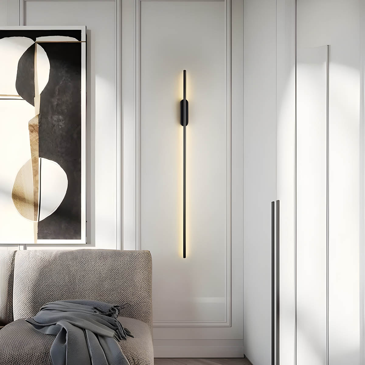 Lance | Lange Strips Wandlamp