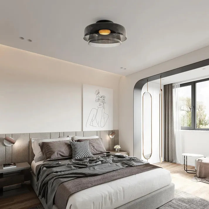 Noordse Designer Creatieve Persoonlijkheid Middeleeuwse Glas Plafondlamp